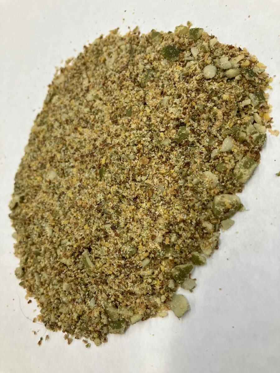 Zesty Pumpkin Seed NutCrusters Gourmet Coating with Panko and Flax